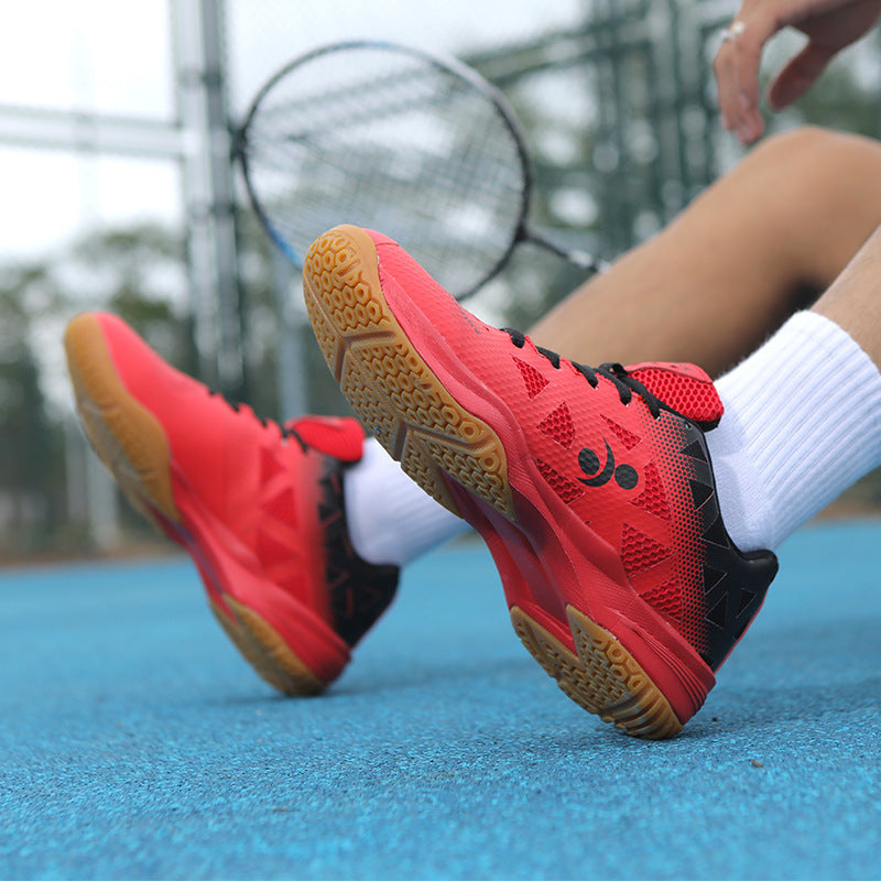 Unisex Indoor-Court-Sneaker mit griffiger nicht abfärbender Gummisohle und verstärkter Zehenkappe – Tavélo