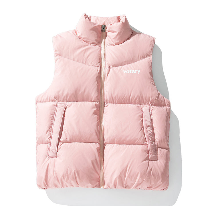 Unisex Leichte gesteppte Thermoweste mit Stehkragen, Reißverschluss und Eingrifftaschen Echo Archiv