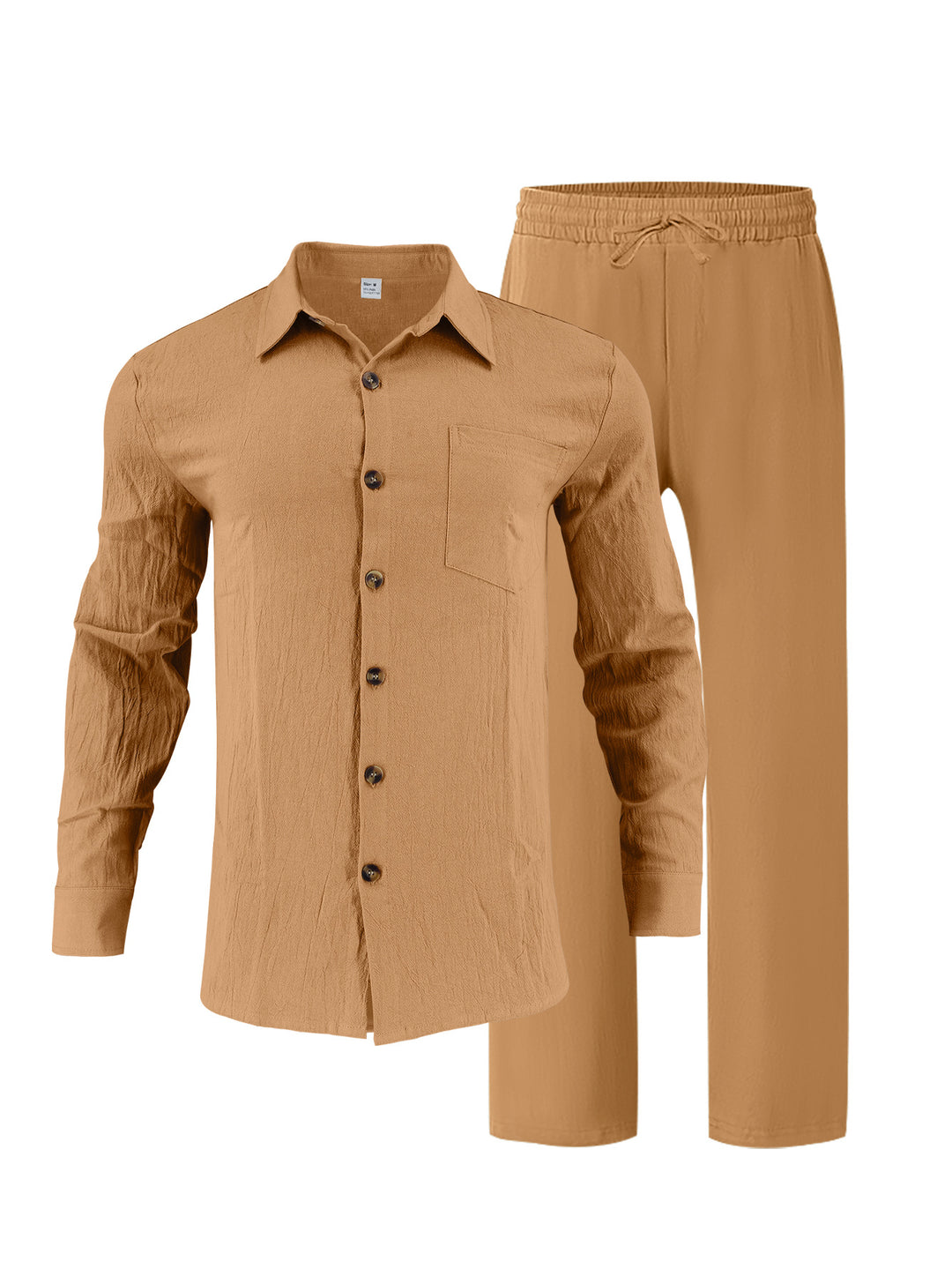 Herren elegante Hemd und Freizeithose Set Echoarchiv