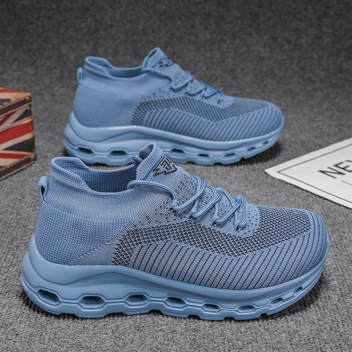Unisex Atmungsaktive Strick-Sneaker mit sockenähnlichem Schaft und gedämpfter Luftsohle Echoarchiv