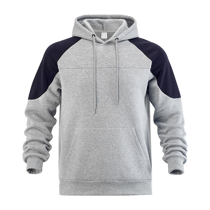 Herren sportlicher Kapuzenpullover mit strukturiertem Design und praktischen Taschen Echoarchiv