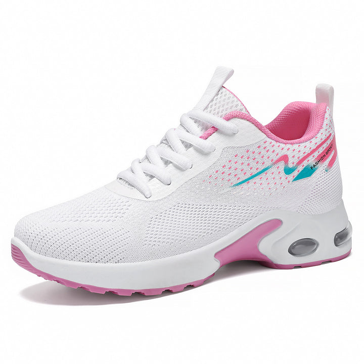 Damen nan sportlicher Mesh-Laufsneaker mit sichtbarer Air-Dämpfung, atmungsaktivem Strickoberteil und ergonomischer Komfortsohle Echo Archiv