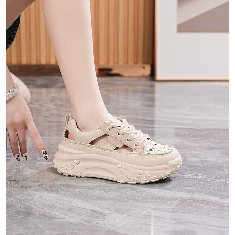 Damen Sportliche Sneaker mit luftiger Netzstruktur und extra hohem Komfort Echo Archiv