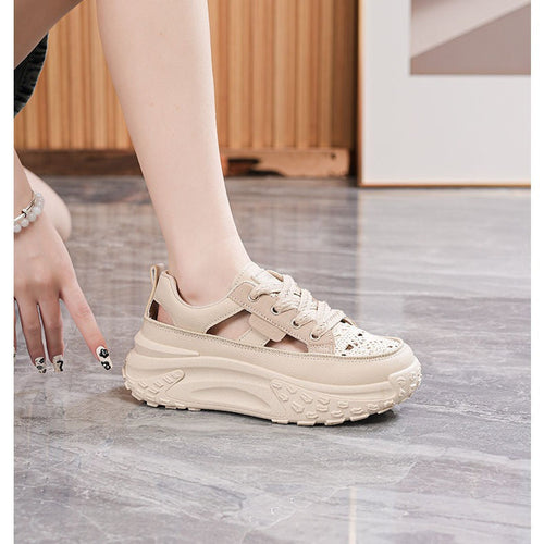 Damen Sportliche Sneaker mit luftiger Netzstruktur und extra hohem Komfort Echo Archiv