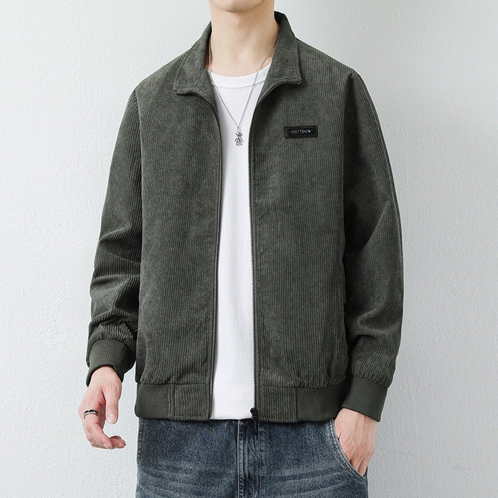 Herren Lässige Cordjacke Echo Archiv
