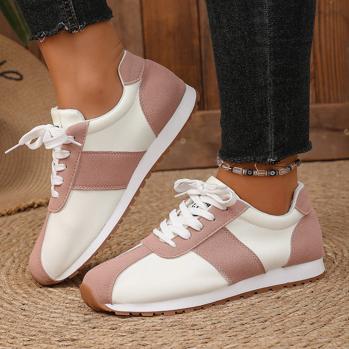 Damen Sportliche Freizeit Sneakers mit strapazierfähigem Obermaterial und rutschfester Sohle Echo Archiv