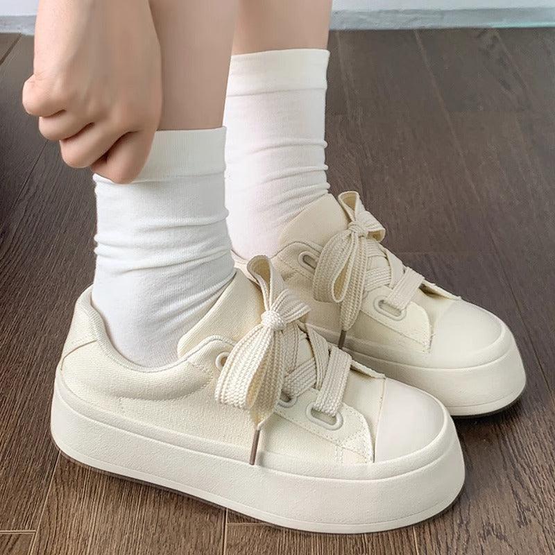 Damen Modische Sneakers mit stylischen Schleifen und gedämpfter Sohle Echo Archiv