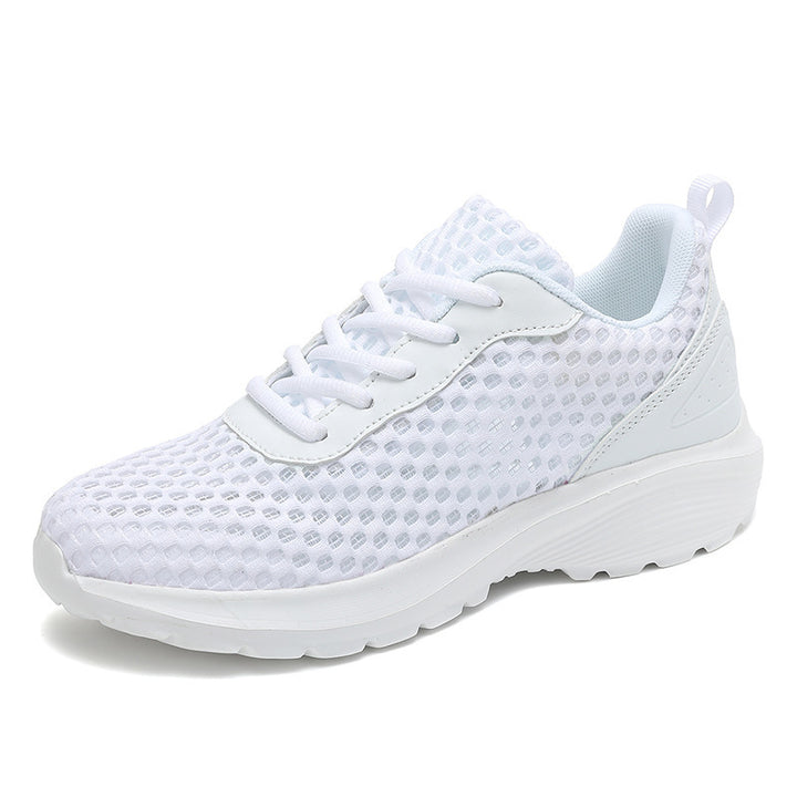 Damen nan leichte dreidimensionale Mesh-Walking-Sneaker mit viskoelastischem Fußbett und haftstarker Profilsohle Echo Archiv