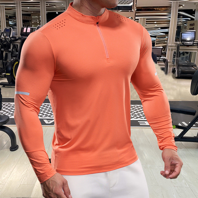 Herren Sportliches Langarm-Funktionsshirt Echoarchiv