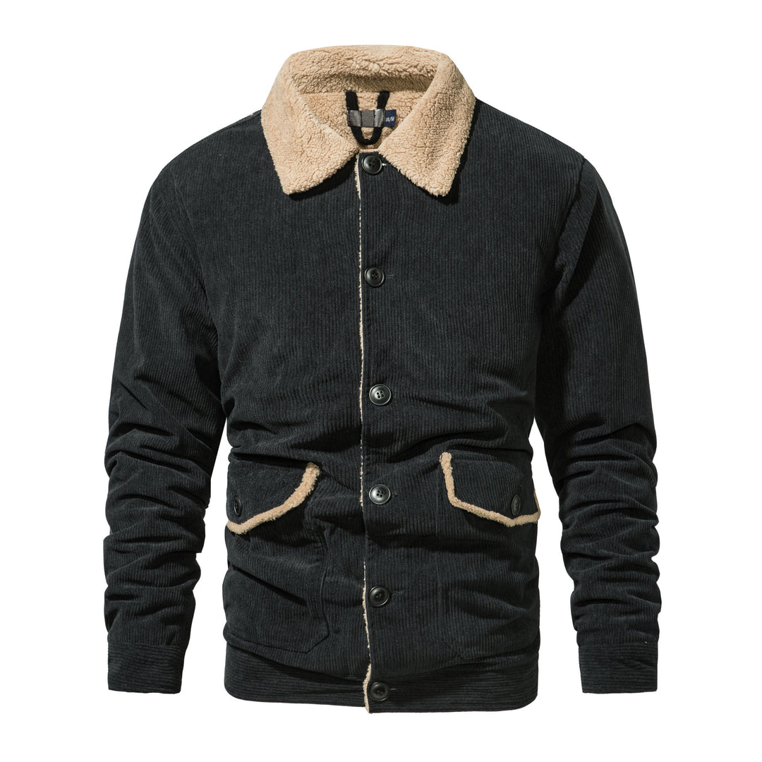 Herren Cord-Jacke mit bequemem Teddyfutter Echoarchiv