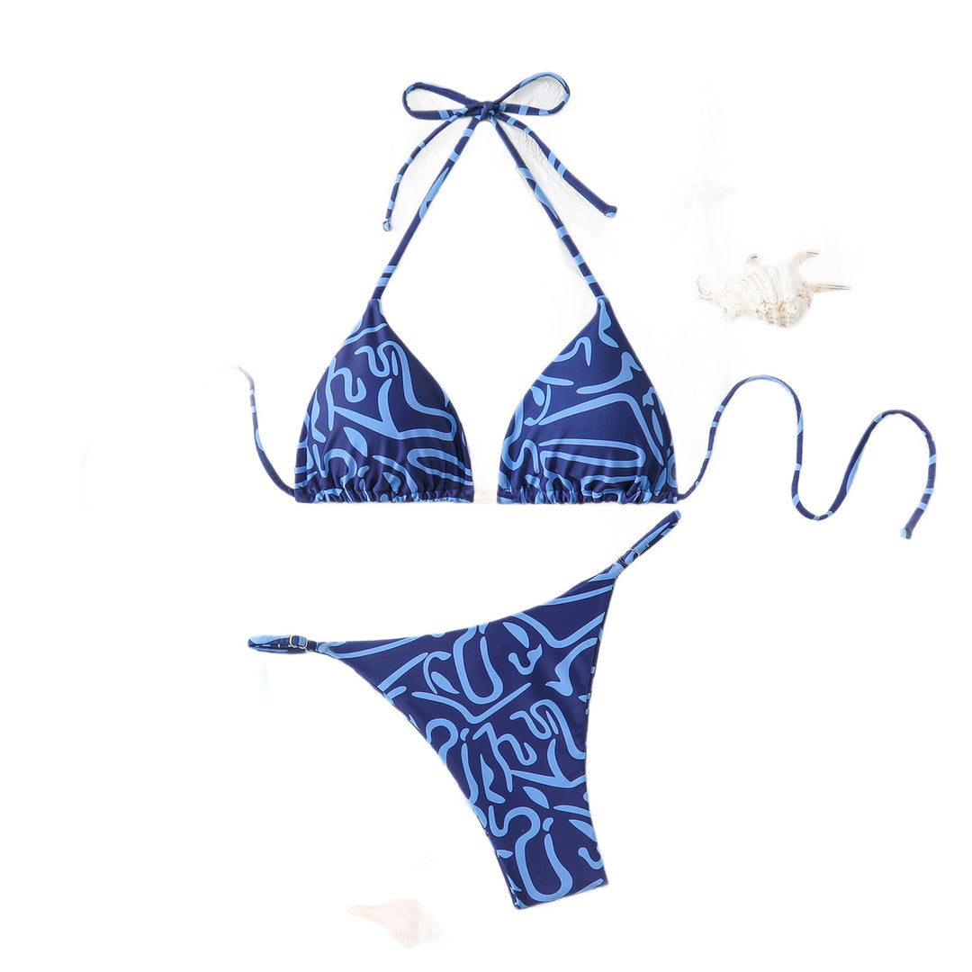 Damen Triangel-Bikini mit raffinierten Schnürdetails Echo Archiv
