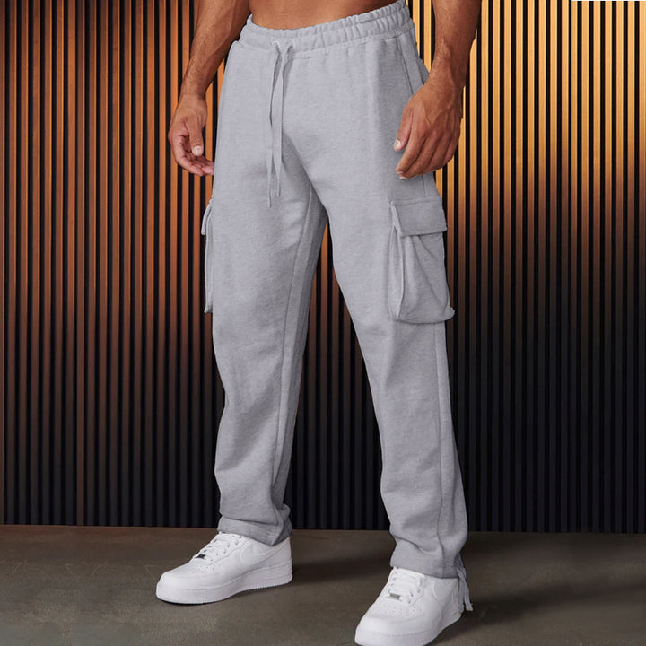 Herren Cargo-Jogginghose mit verstellbarem Bund und praktischen Seitentaschen Echoarchiv