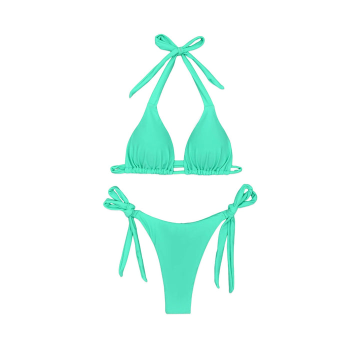Damen Triangel-Bikini mit raffinierten Bindebändern und hochelastischem Stoff Echo Archiv