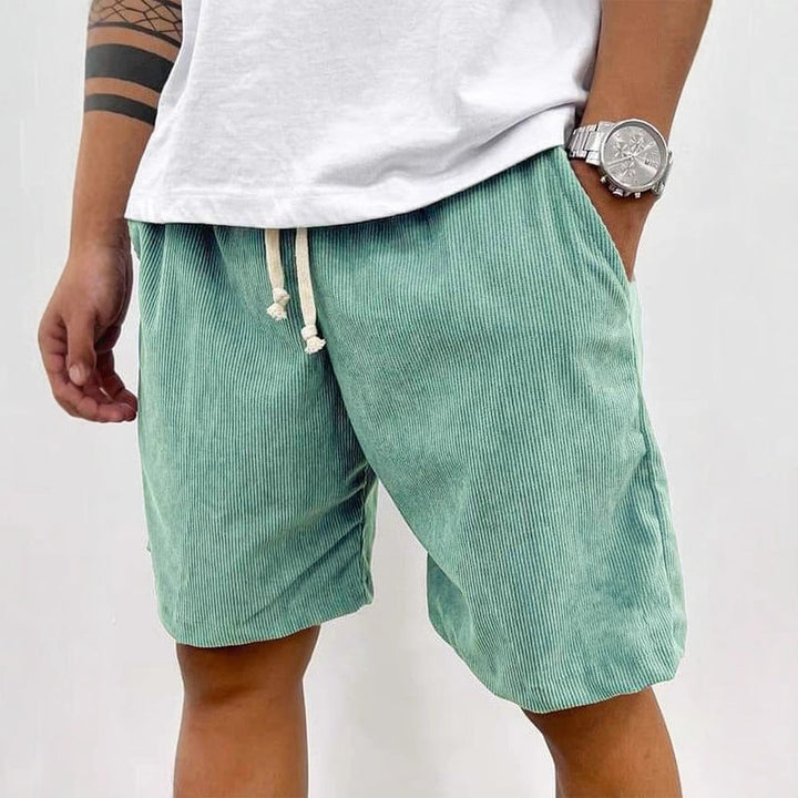 Echoarchiv | Herren Casual Kordelzug Cord Shorts