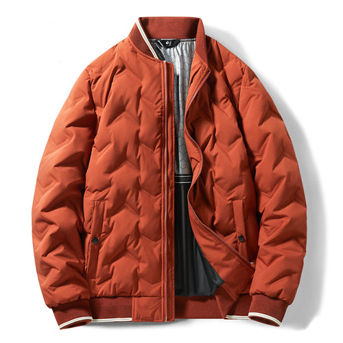Herren gesteppte Winterjacke mit isolierendem Innenfutter Echoarchiv