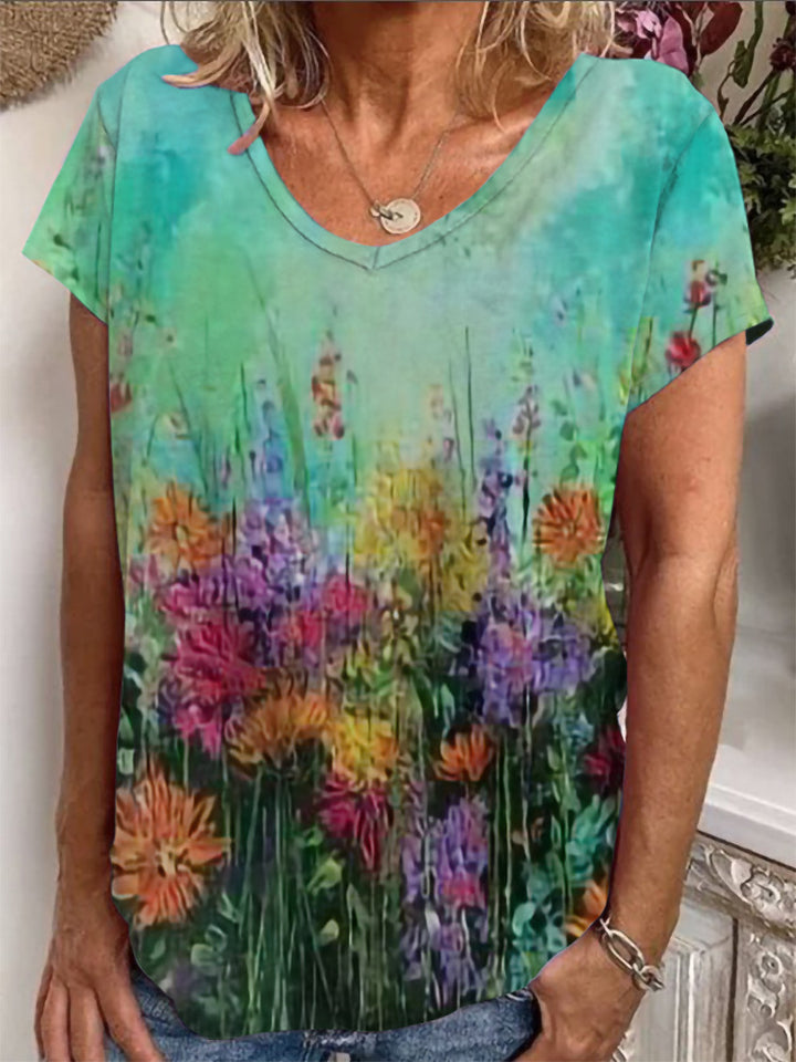 Damen Lockere Bluse mit buntem Paisleymuster Echo Archiv