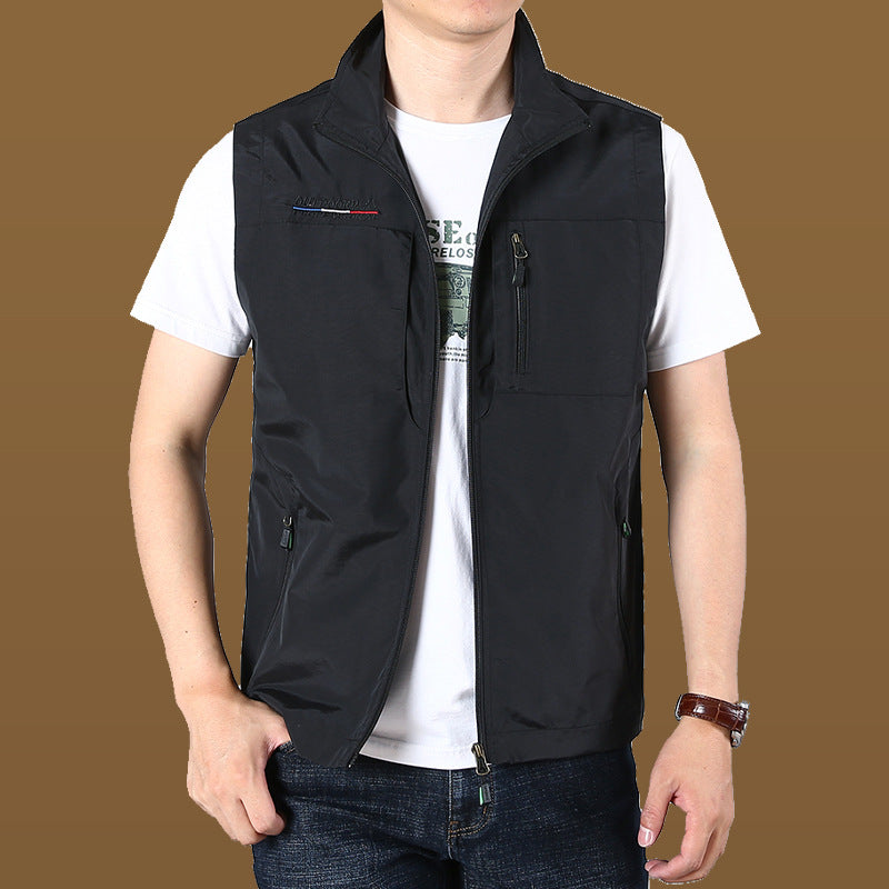 Herren Multifunktionale Outdoor-Weste Echo Archiv