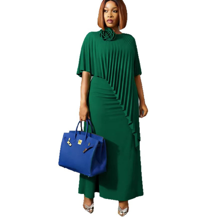 Damen ärmelloses Maxi-Kleid mit elegantem Faltenverlauf Echo Archiv