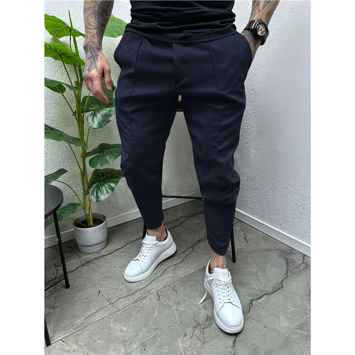 Herren modische Jogginghose mit schmalem Schnitt und praktischen Taschen Echoarchiv