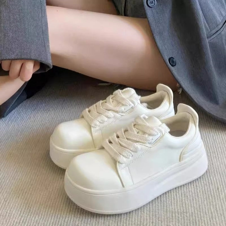 Damen Komfortable Plateau-Sneaker mit atmungsaktivem Obermaterial Echo Archiv