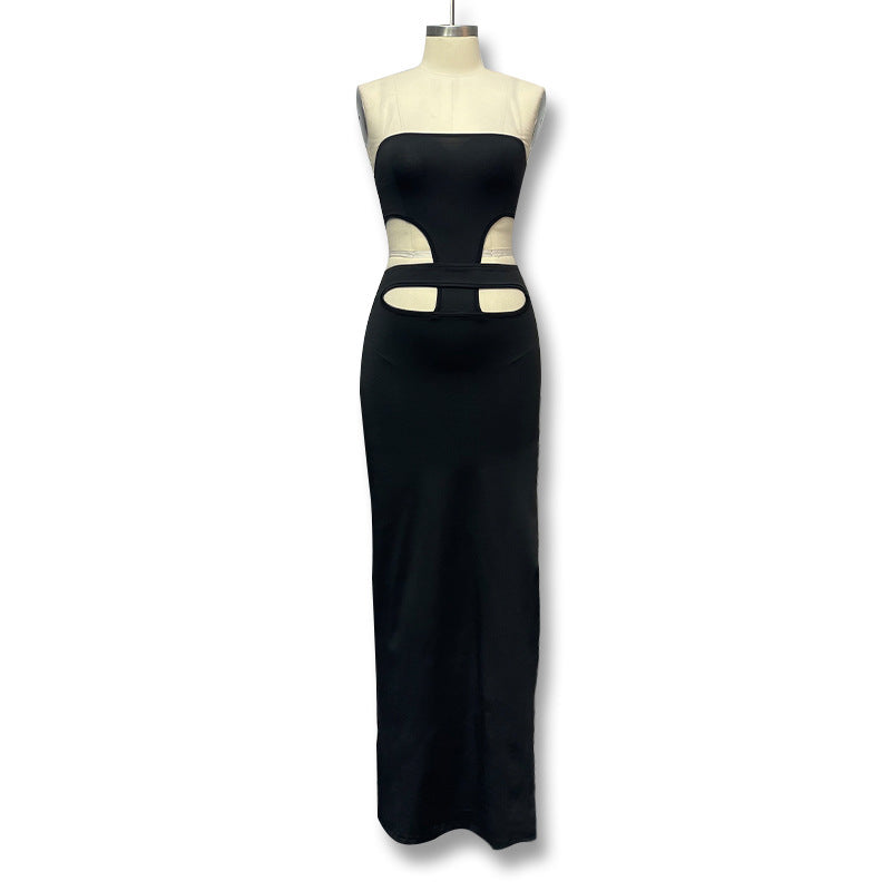Damen Elegantes und figurbetontes Abendkleid Echo Archiv