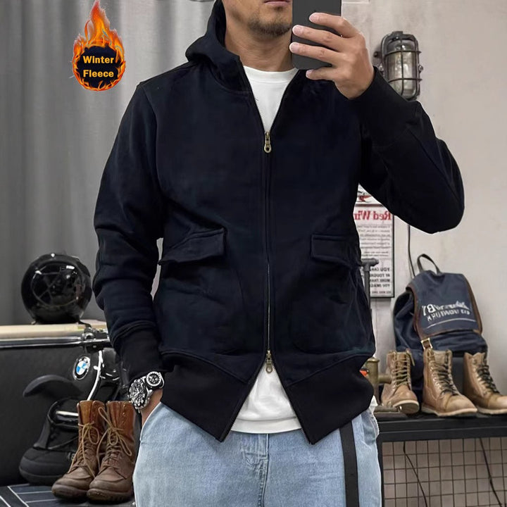 Herren Wind- und Wasserabweisende Fleecejacke Echoarchiv