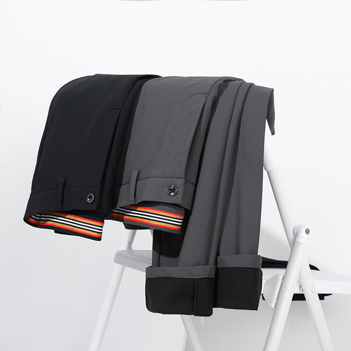 Herren elegante Anzughose mit atmungsaktivem Stoff Echoarchiv
