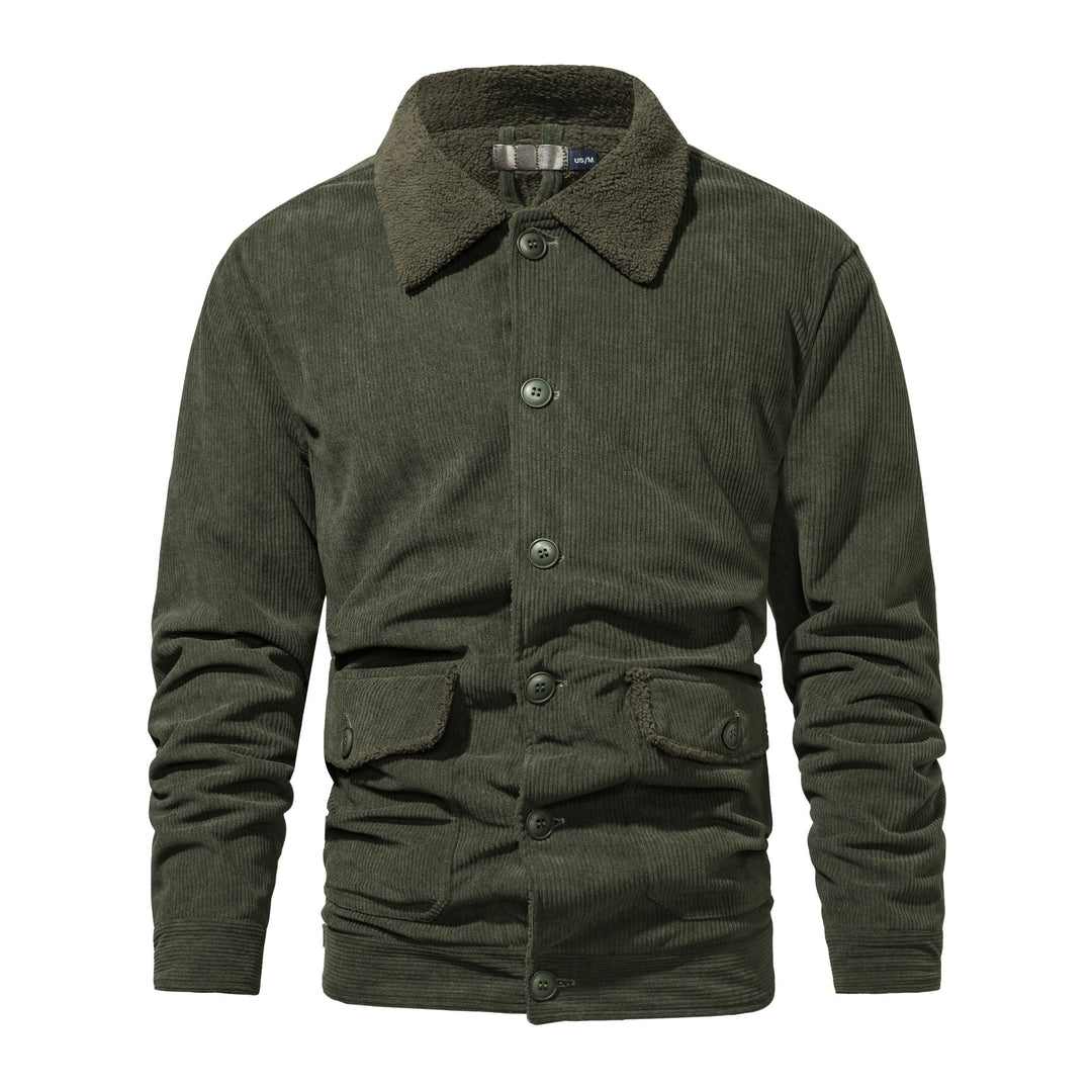 Herren Cord-Jacke mit bequemem Teddyfutter Echoarchiv