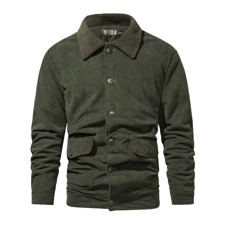 Herren Cord-Jacke mit bequemem Teddyfutter Echoarchiv