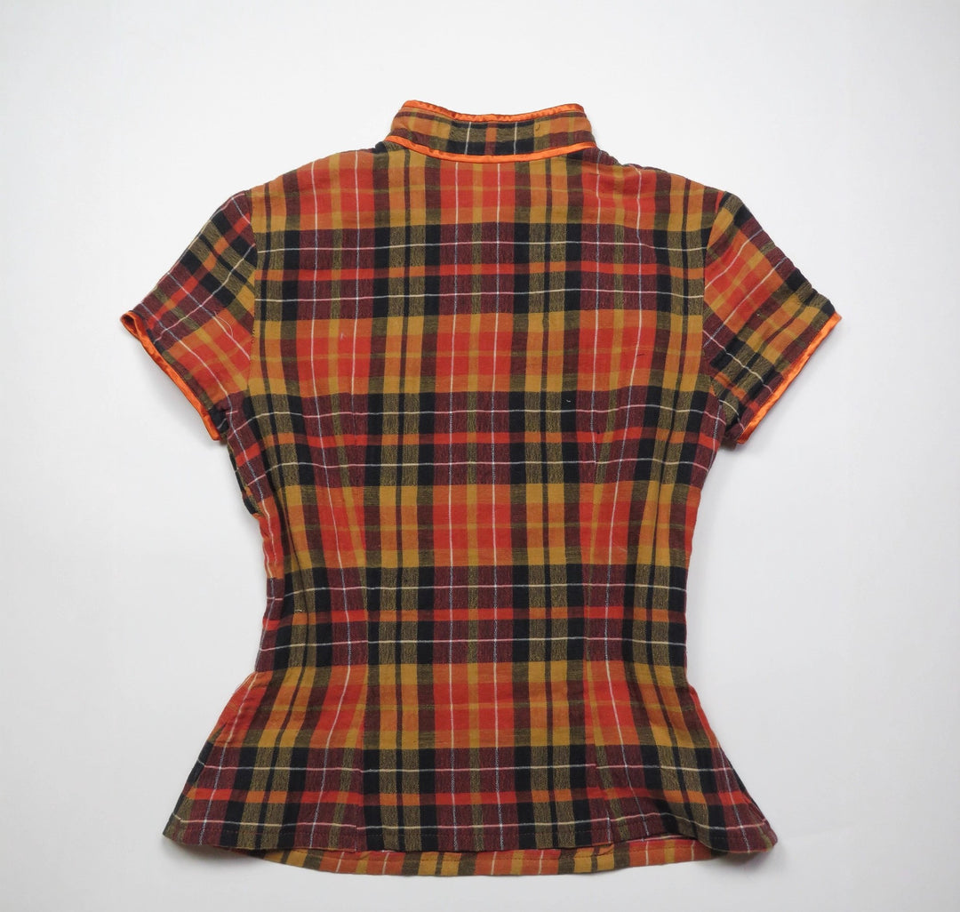 Chinesische Damenbluse mit Muster – Echo Archive