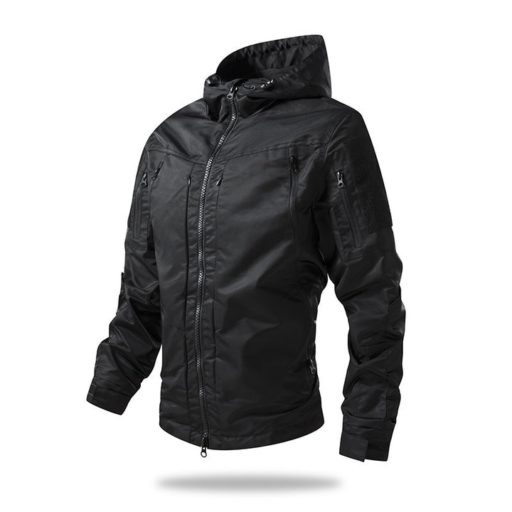 Herren technische Outdoorjacke mit atmungsaktiver Membran Echoarchiv