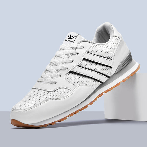 Herren Perforierter Low‑Top Retro‑Laufsneaker mit gedämpfter EVA‑Zwischensohle Echoarchiv