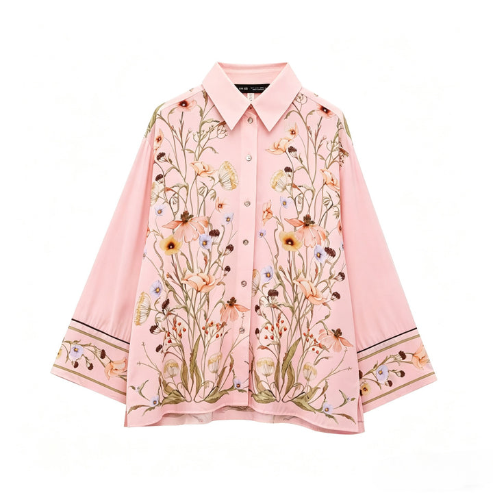 Damen Palazzo-Hose mit floralen Mustern Echo Archiv