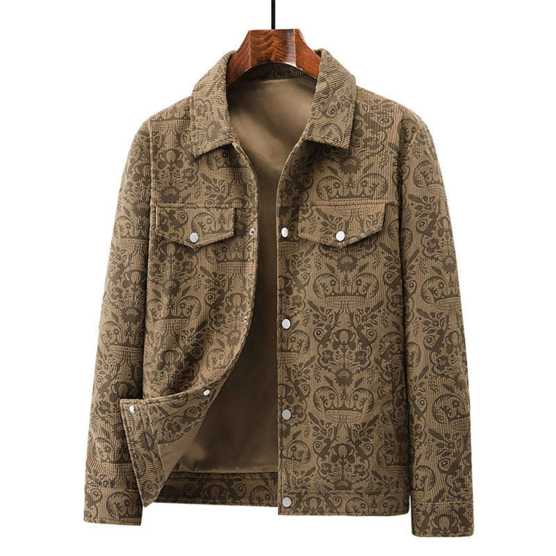 Damen Elegante Utility-Jacke mit floralem Muster Echo Archiv