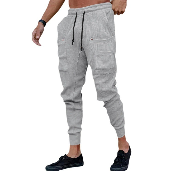 Herren Komfortable Cargo-Hose aus atmungsaktivem Rippmaterial mit praktischen Taschen Echoarchiv