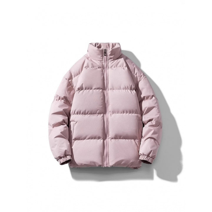 Unisex Leichte gesteppte Daunenoptik Pufferjacke mit Stehkragen und Zwei-Wege-Reißverschluss Echo Archiv