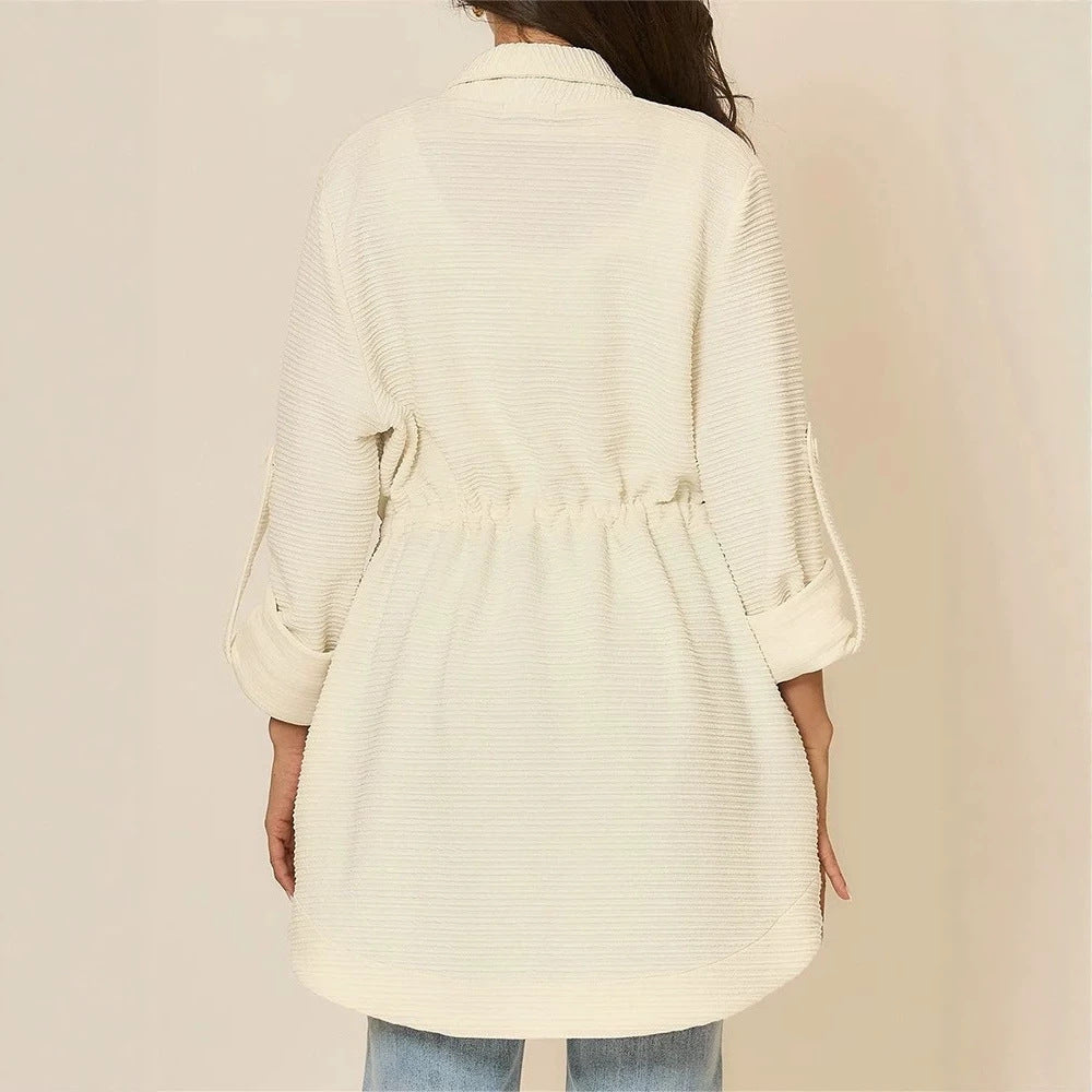 Damen Lässige und elegante Longcardigan Echo Archiv
