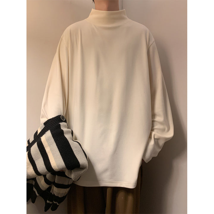 Herren Lässiger Rollkragenpullover Echo Archive
