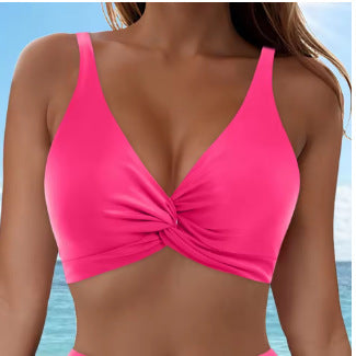 Damen Sportliches Bikinioberteil mit Twist-Design Echo Archiv