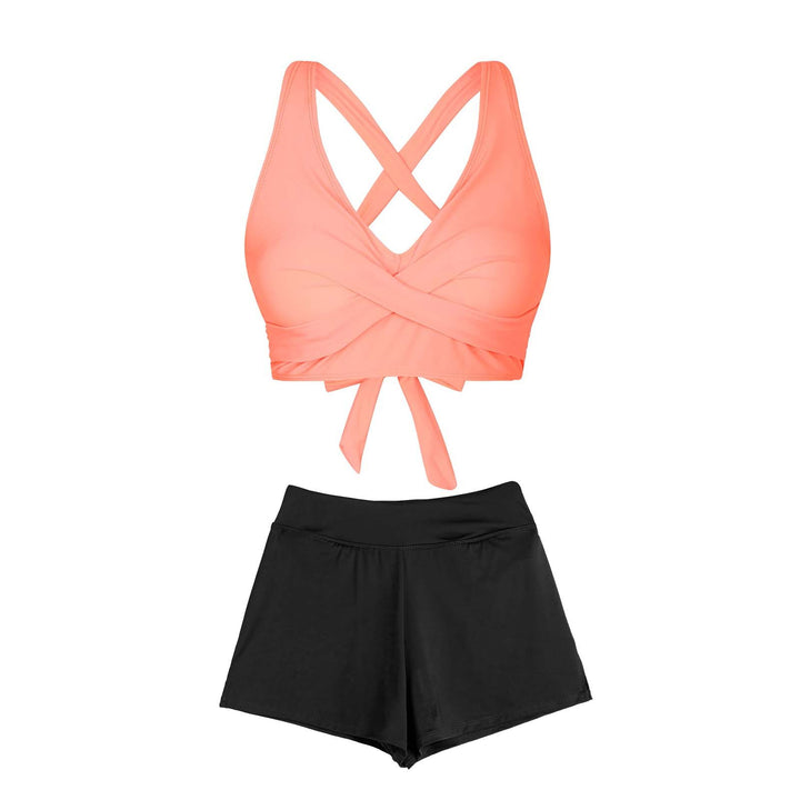 Damen Zweiteiliger Badeanzug mit floralem Design Echo Archiv