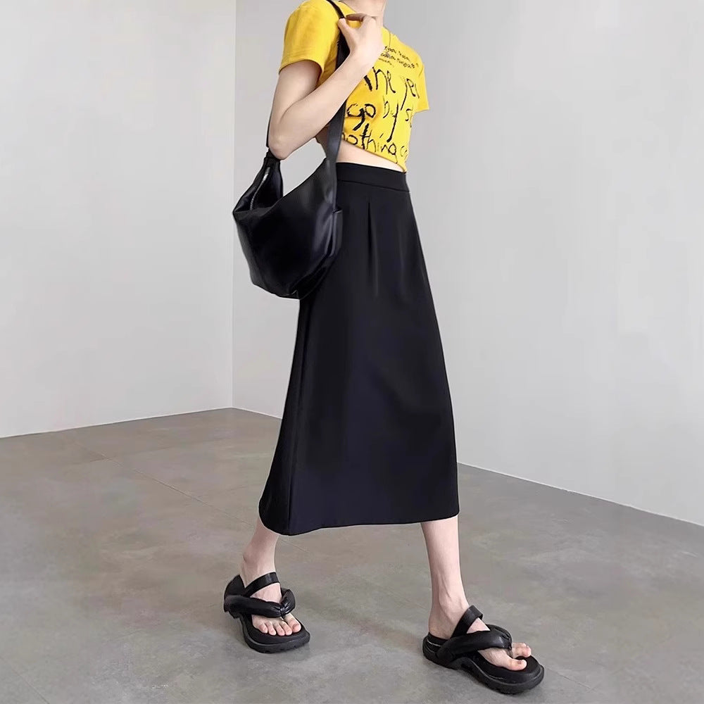 Damen Elegante und fließende Maxirock Echoarchiv