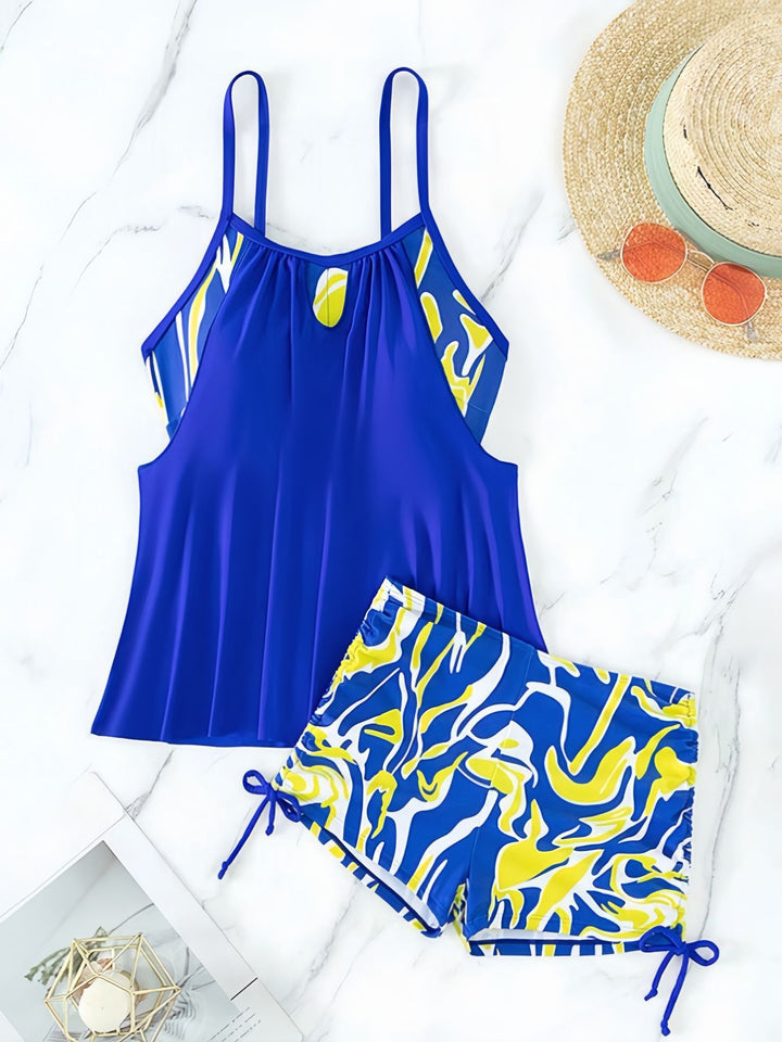Damen Badekleid mit Shorts im modernen Design Echo Archiv