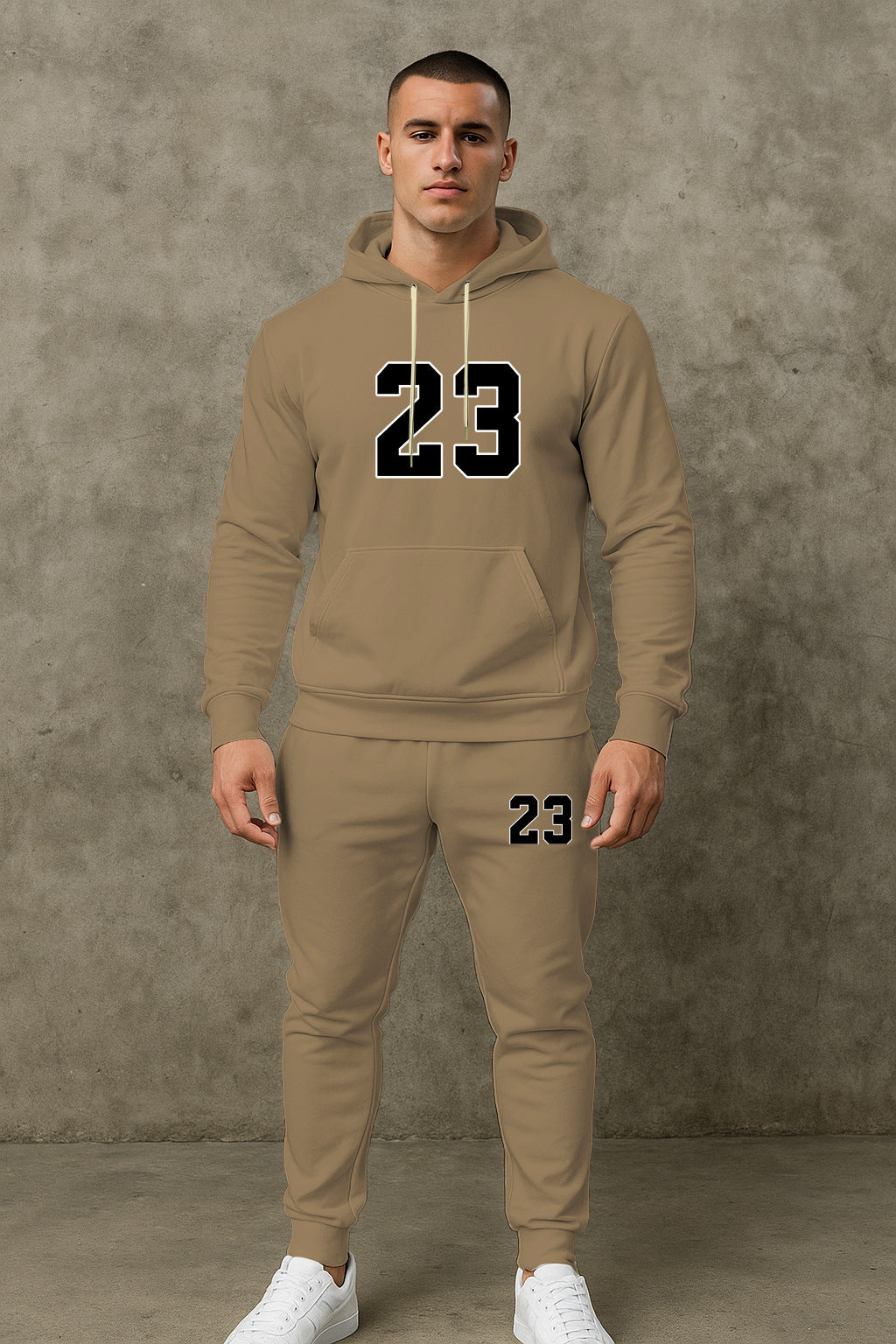 Herren Premium Sportanzug mit lässigem Grafikdesign Echoarchiv
