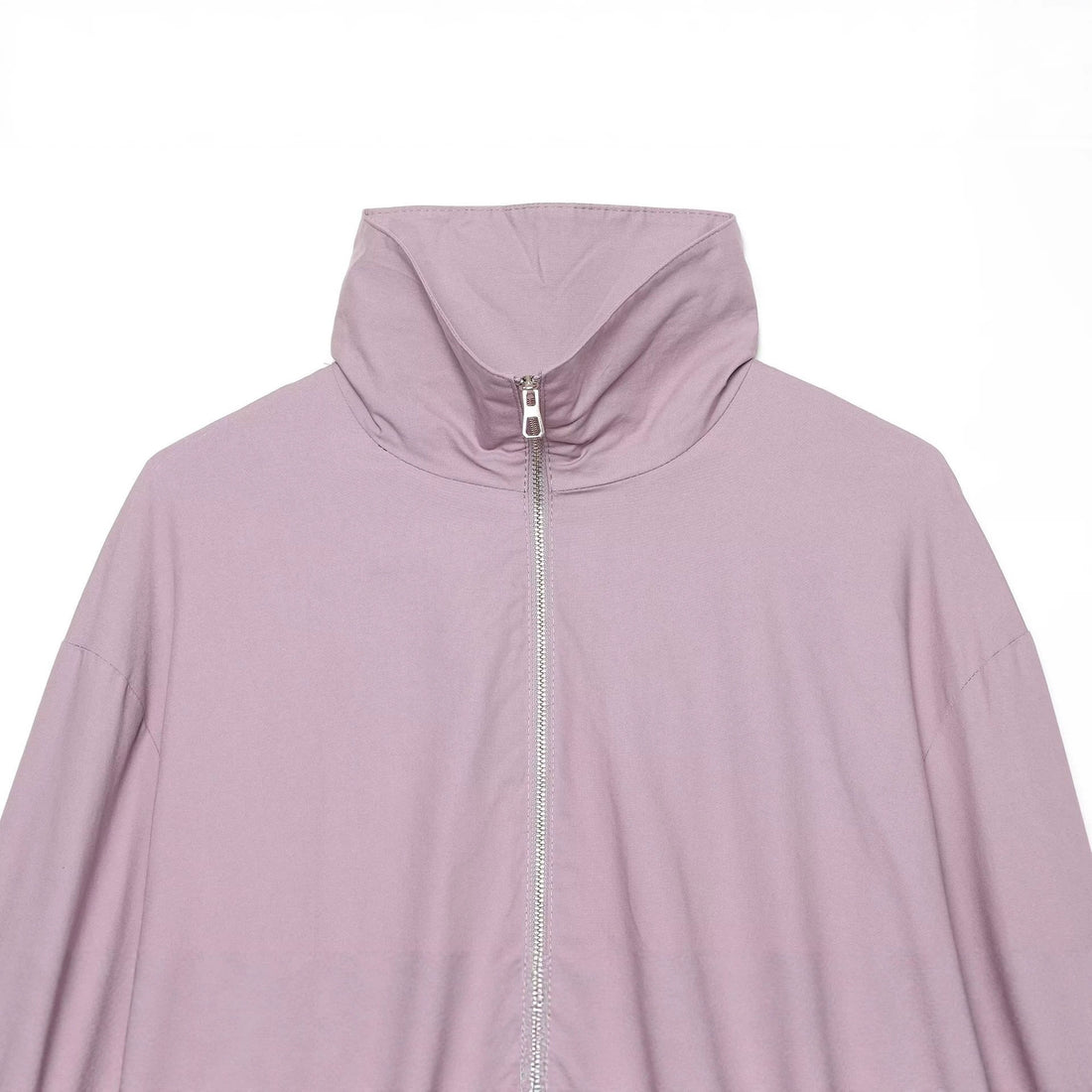 Damen Leichter Cropped Blouson mit hohem Stehkragen und elastischem Saum Echo Archiv