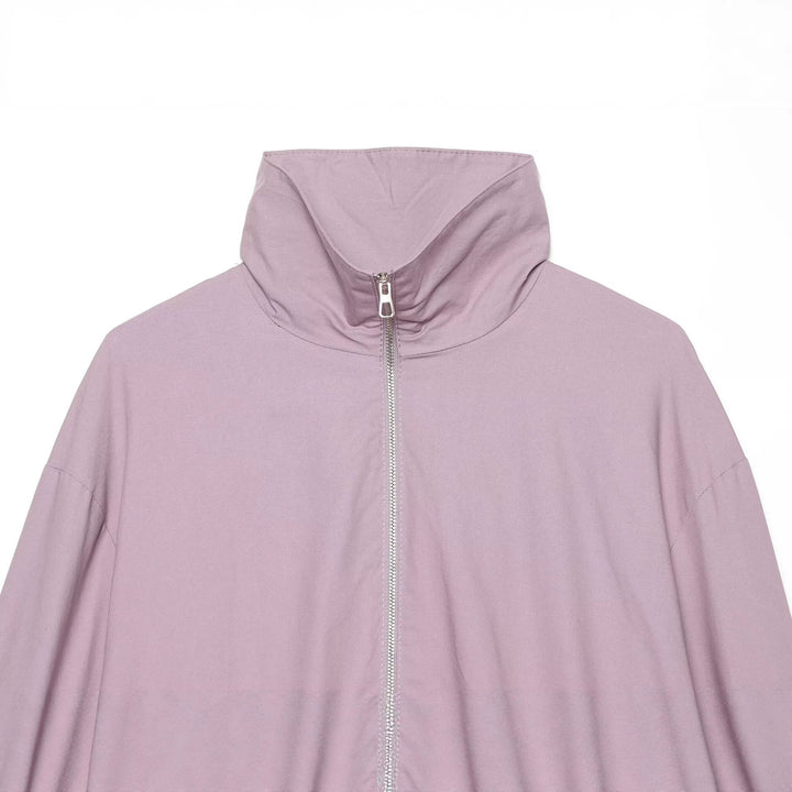Damen Leichter Cropped Blouson mit hohem Stehkragen und elastischem Saum Echo Archiv