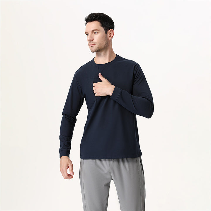 Herren Funktionsshirt mit praktischem Reißverschluss und innovativem Belüftungssystem Echoarchiv