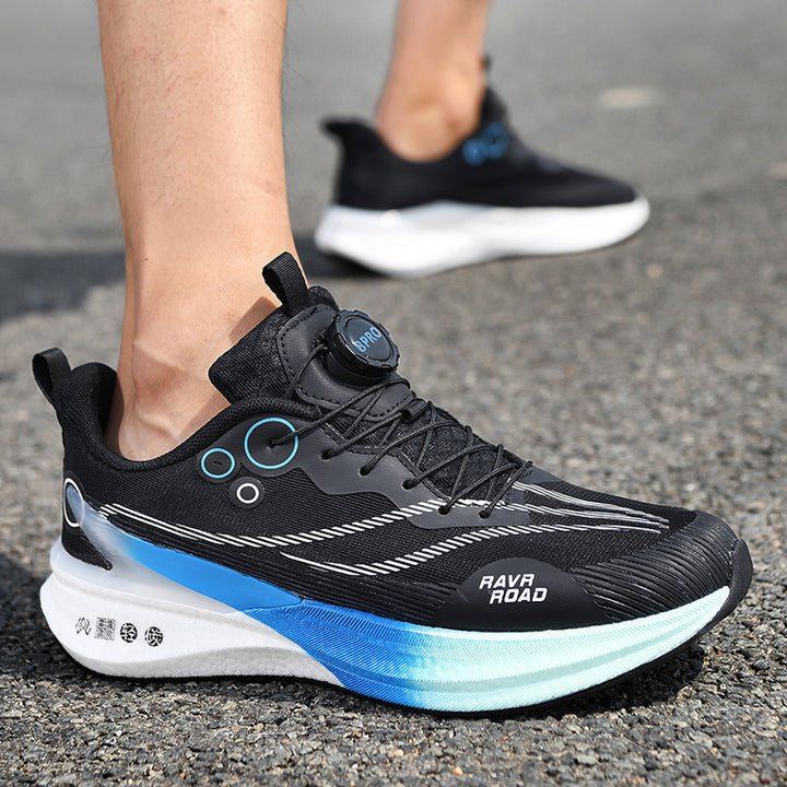 Unisex Performance-Laufschuhe mit Drehverschluss, mehrschichtiger Rebound-Zwischensohle und stabiler TPU-Fersenstütze – Tavélo