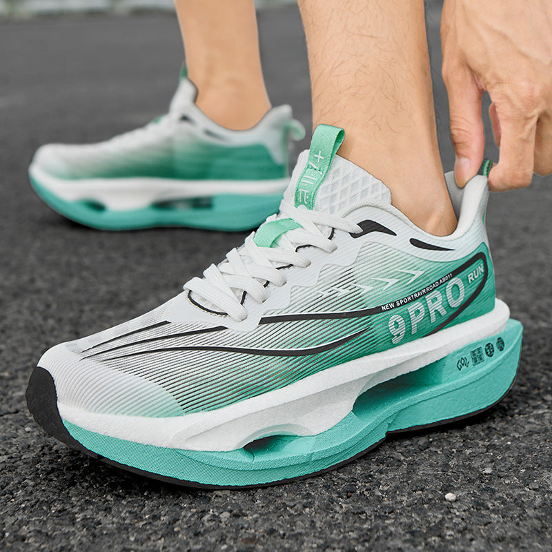 Damen Straßen-Laufsneaker mit innovativer Hohlkammer-Dämpfung und stromlinienförmigem Mesh-Obermaterial Echoarchiv