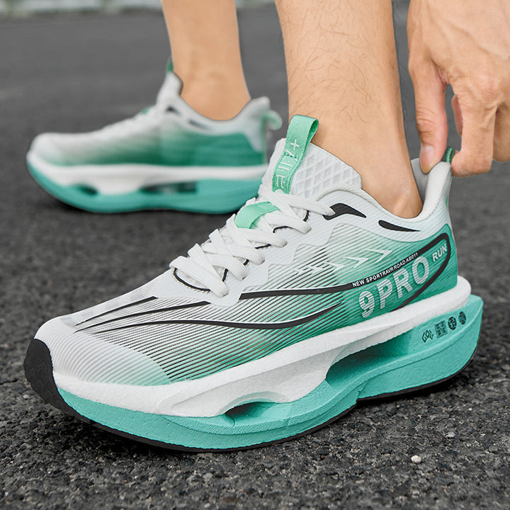 Damen Straßen-Laufsneaker mit innovativer Hohlkammer-Dämpfung und stromlinienförmigem Mesh-Obermaterial Echoarchiv