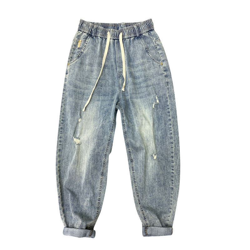 Herren Bequeme Destroyed Jeans Echoarchiv